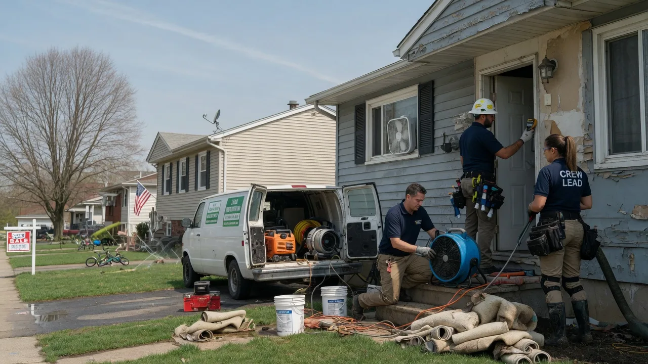 Flood Cleanup in Dingmans Ferry, PA near me